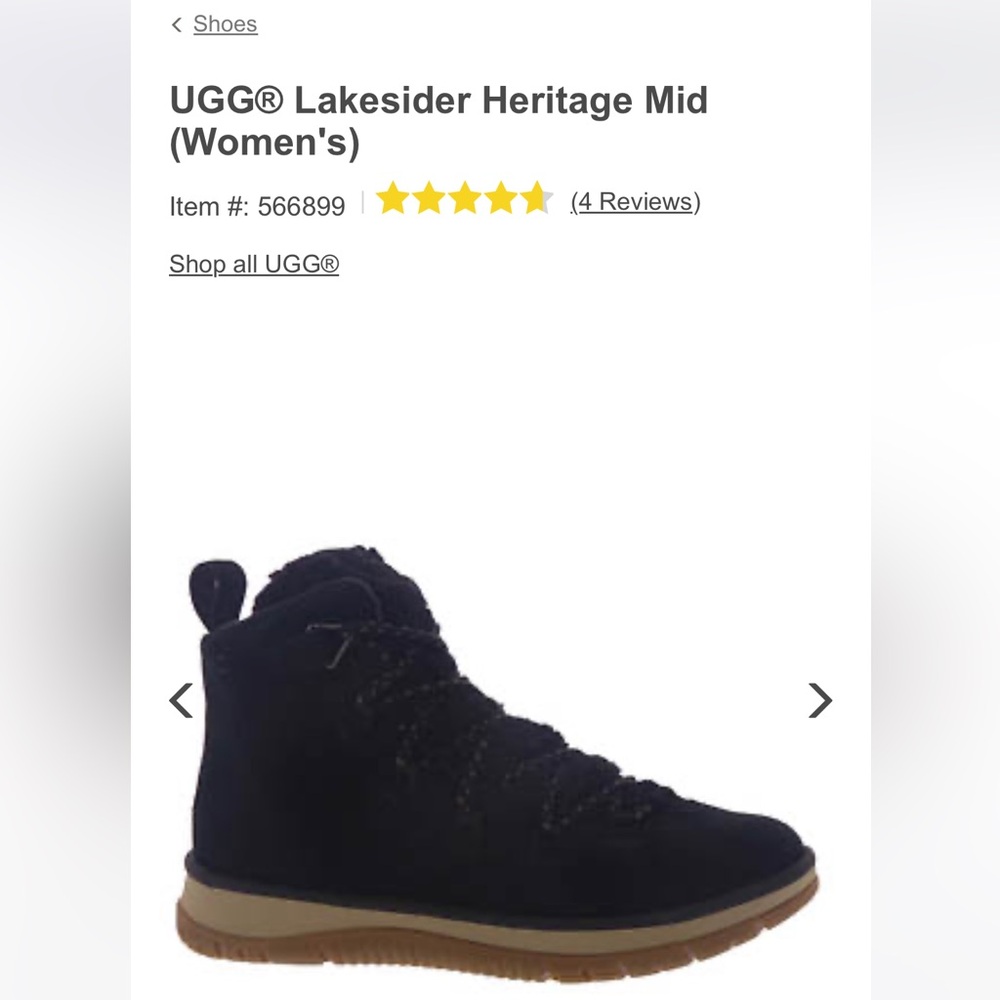 UGG Women’s Lakesider Heritage boot